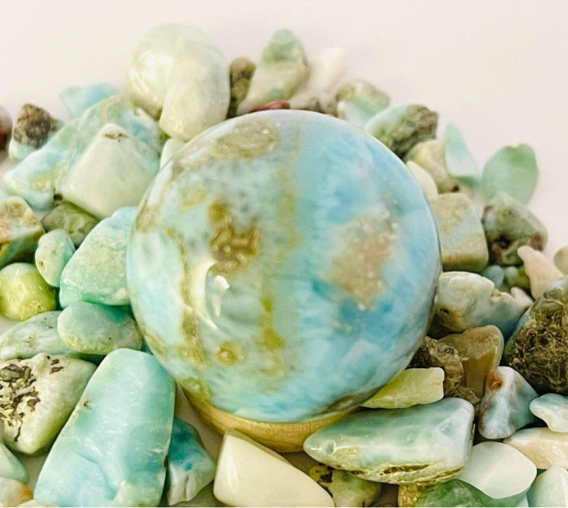 Larimar Sphere #80