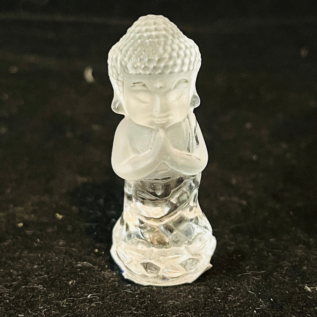 Clear Quartz A Grade Buddha #24