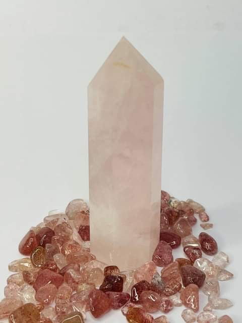 Rose Quartz Point #82