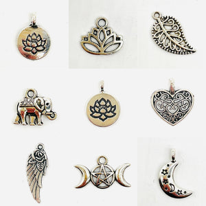 Silver Charms for DIY Accessories