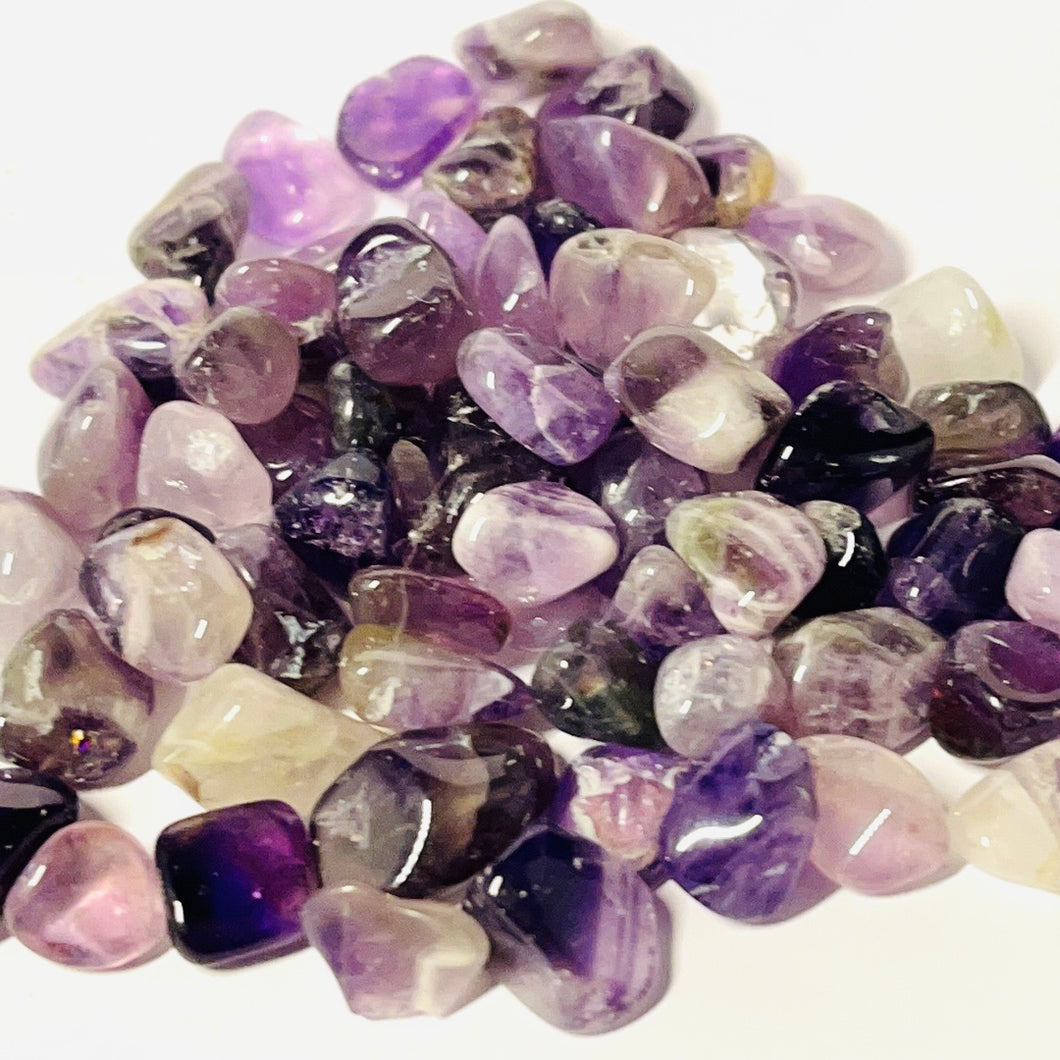 Chevron Amethyst Chips