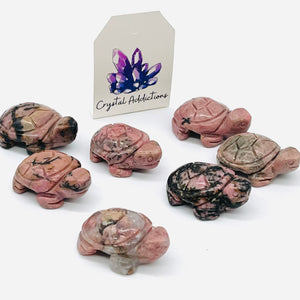 Rhodonite Mini Turtles