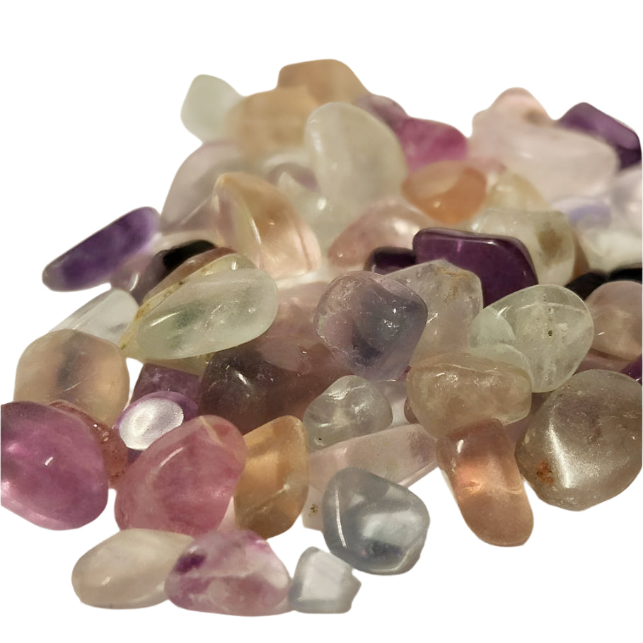 Rainbow Fluorite Chips