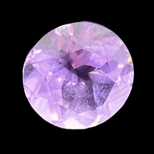 Amethyst Round Cut Gemstone