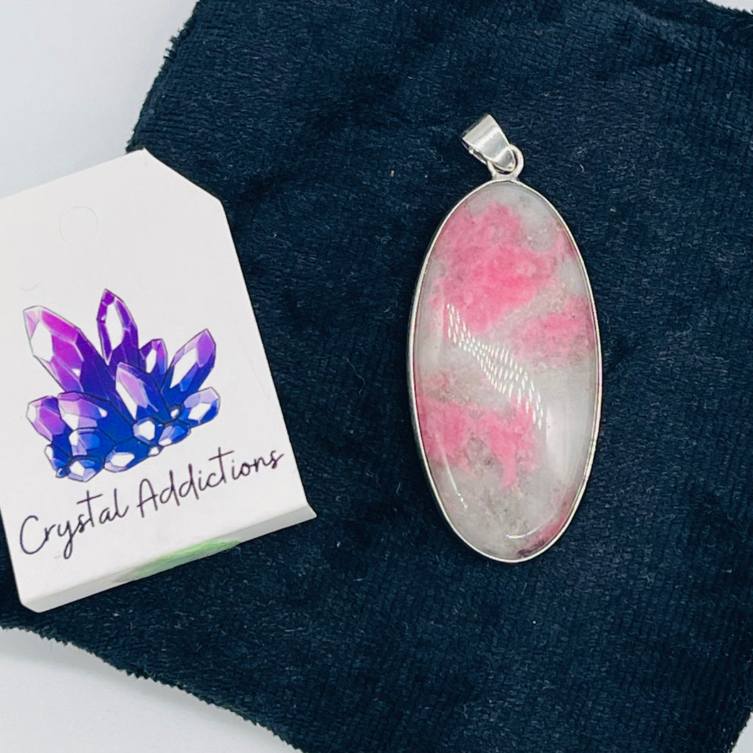 Rhodonite Pendant # 188