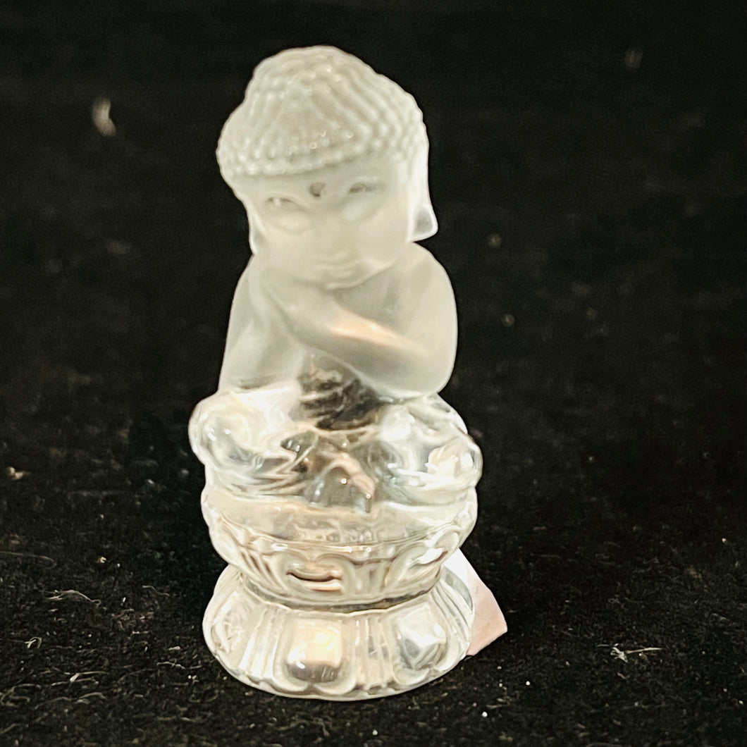 Clear Quartz A Grade Buddha #2