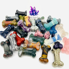 Load image into Gallery viewer, Crystal Dog Bones Assorted
