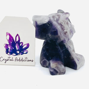 Chevron Amethyst Cartoon Elephant # 182