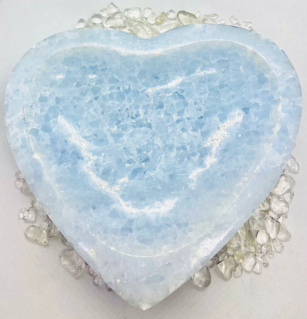 Blue Calcite Bowl #60