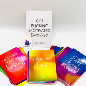 Get F#%*+ing Motivated Oracle Cards