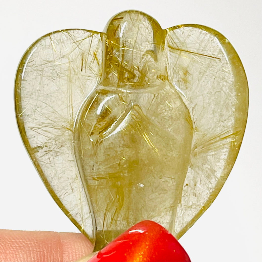 Golden Rutile Angel # 119