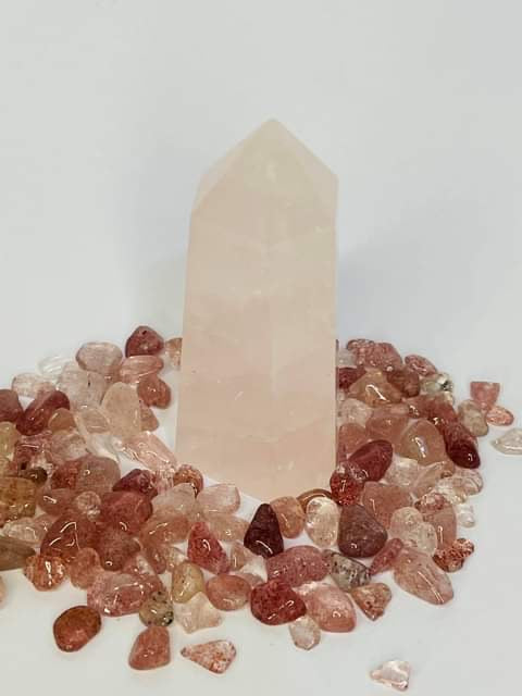 Rose Quartz Point # 126