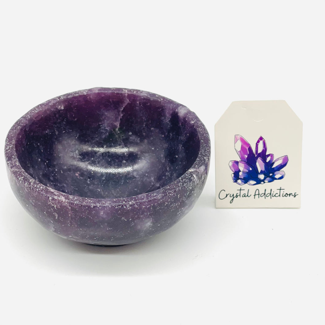 Lepidolite Bowl # 67