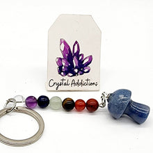 Load image into Gallery viewer, Mini Mushroom Chakra Keyrings - 18 variants
