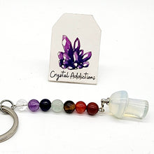 Load image into Gallery viewer, Mini Mushroom Chakra Keyrings - 18 variants
