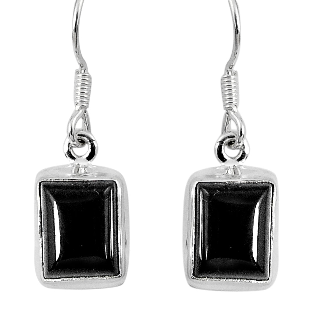 Black Onyx Earrings # 40