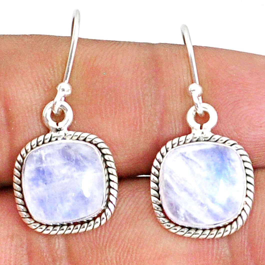 Moonstone Dangle Earrings # 3