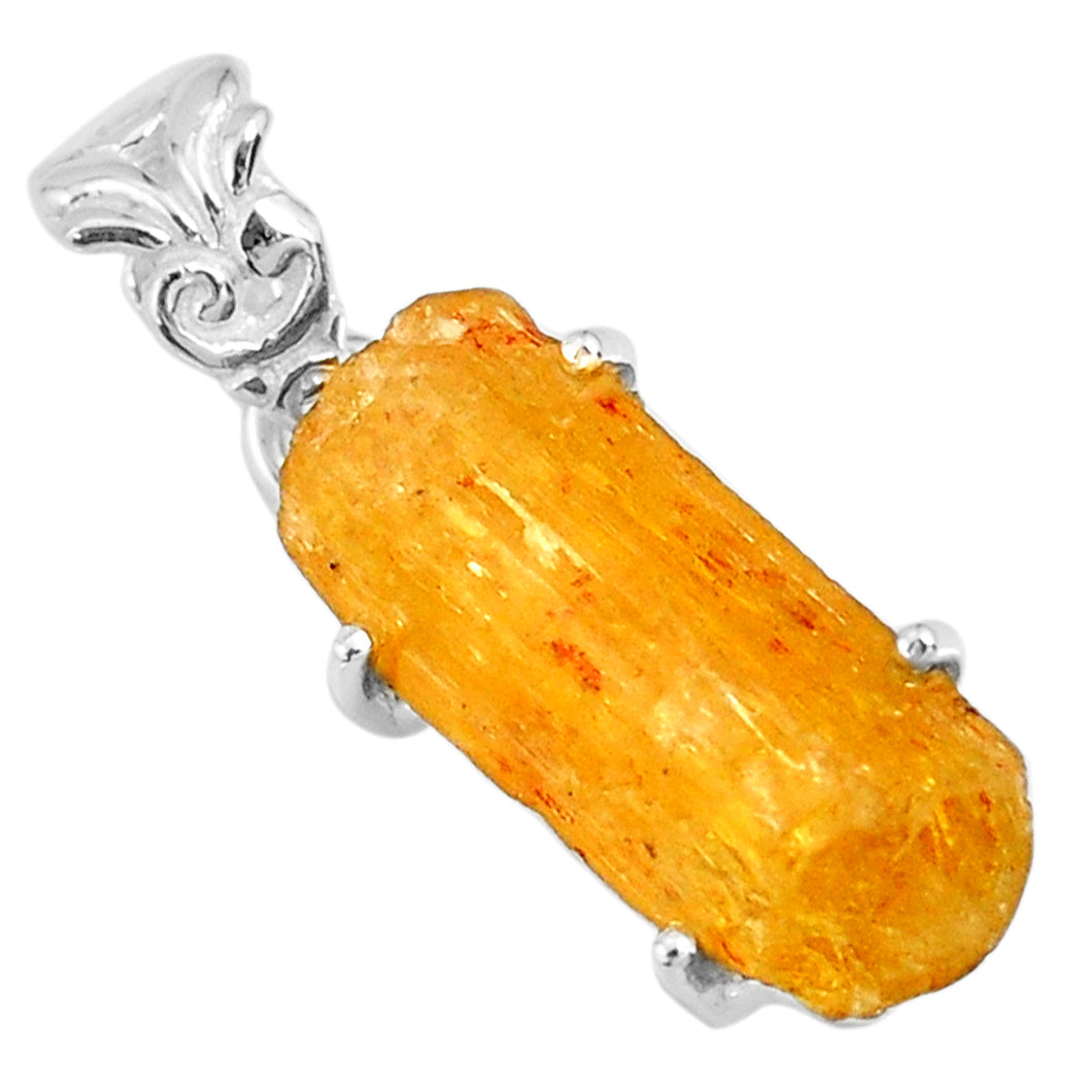 Topaz Sterling Silver Pendant # 64