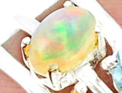 Load image into Gallery viewer, Opal Stackable Ring
