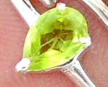 Load image into Gallery viewer, Peridot Stackable Ring
