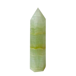 Pistachio Calcite Point # 127