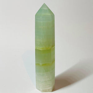 Pistachio Calcite Point # 134