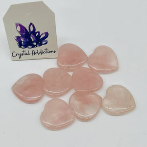 Rose Quartz Mini Hearts