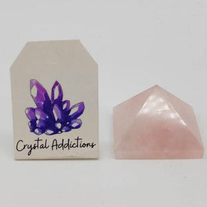 Rose Quartz Pyramid # 170