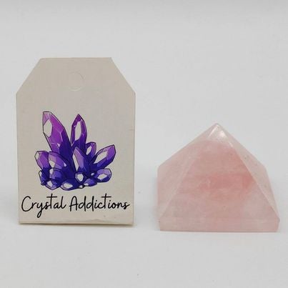 Rose Quartz Pyramid # 165