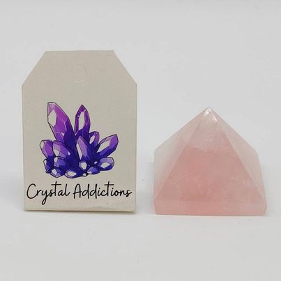 Rose Quartz Pyramid # 81