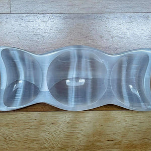 Selenite Moon Bowl # 108