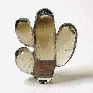 Smoky Quartz Standing Cactus #127