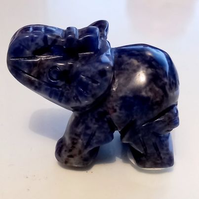 Sodalite Elephant #92