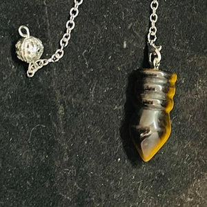 Tiger's Eye Pendulums