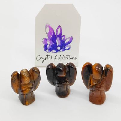 Tiger's Eye Mini Angel